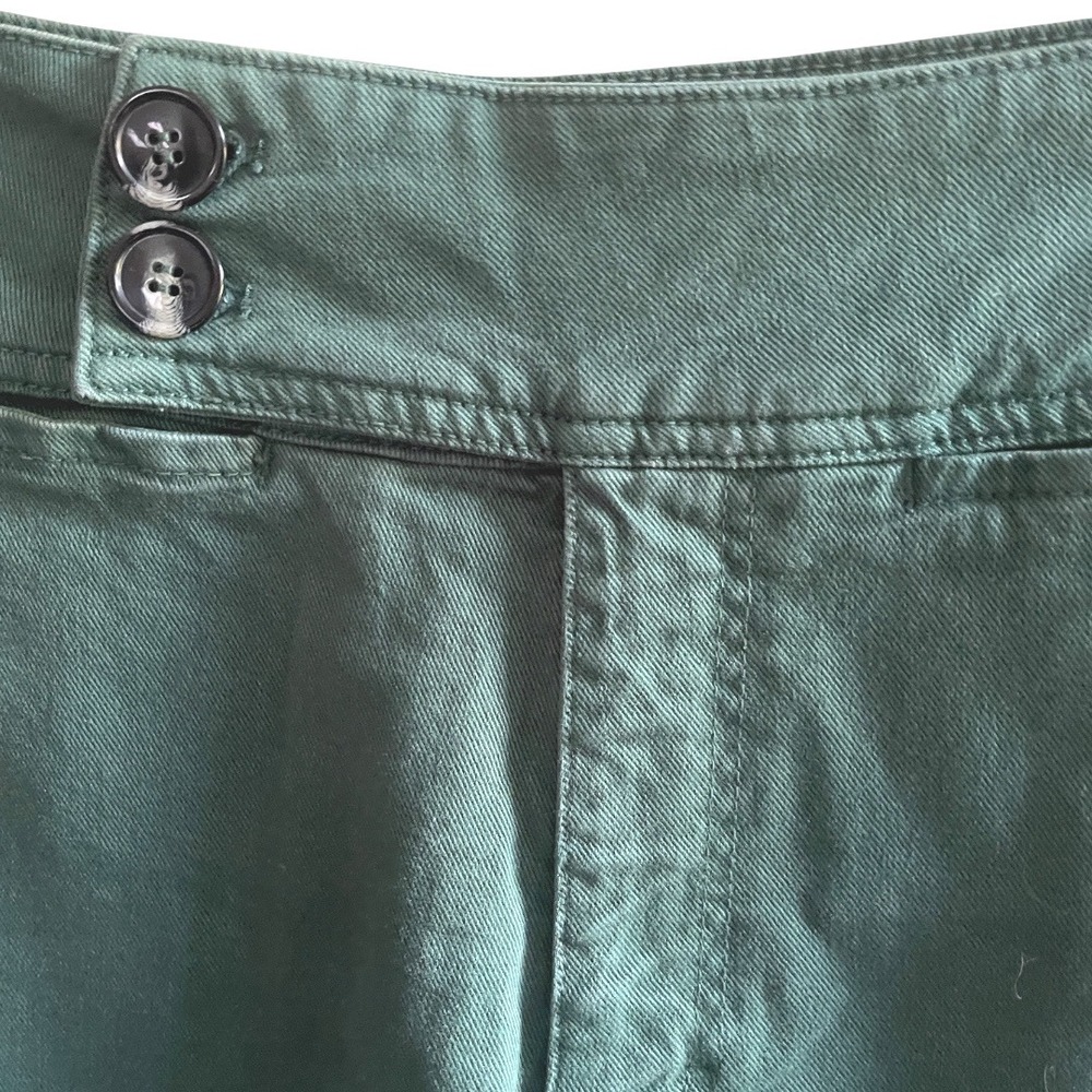 Free People We The Free Youthquake Green Wide Leg High Waist Pants 30 - Picture 3 of 8